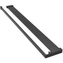 Vidaxl - tagère de douche pour paroi de douche à l'italienne Noir 90 cm Black