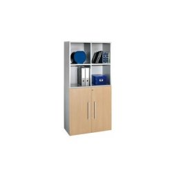 Module de bibliothèque modulaire aluminium - Maxiburo - Aluminium