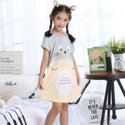 Chemise de nuit d'été pour filles de 3 à 10 ans vêtements pour enfants