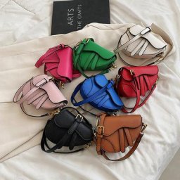 Sac à Main de Selle Rétro Portable pour Enfant Sacoche de Niche pour Fille à la Mode Accessoires