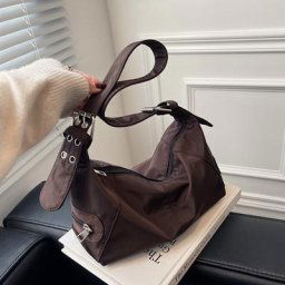 Sac sous les bras en nylon pour femmes sacs à main sous les bras sacs à main et sacs à main pour
