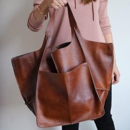 Sacs à main rétro en cuir souple pour femmes sacoche de voyage de week-end vintage punk grande