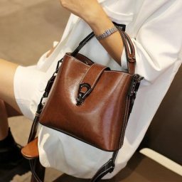 Sac à main polyvalent en cuir de vache véritable pour femmes sacoche à épaule simple décontracté