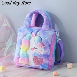 Sac de taille en peluche pour enfants sac à main en poudre sac à main pour filles fourre-tout
