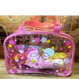 Hello Kitty-Sac de plage écologique en PVC mini sacoche à main imperméable pour femmes
