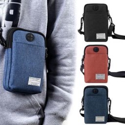 Sac de téléphone étanche multifonctionnel mini sacs à bandoulière avec trou pour écouteurs nouveau