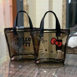 Sanurgente Hello Kitty-Trousse de maquillage portable pour femme trousse de toilette sac à main de