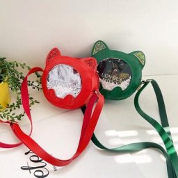 Mini sac à main en cuir Quicksand pour enfants créatif mignon initié messager petits jouets