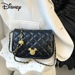Disney Diamond Tureinitiated Sac à main en bandoulière Mini sac à rabat Sac en peau d'agneau