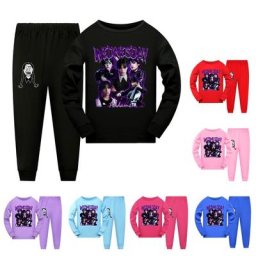 Ensemble de vêtements de nuit de dessin animé pour enfants pyjamas pour enfants tenues de pyjama