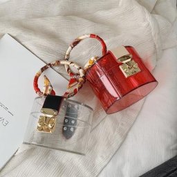 Sac fourre-tout transparent pour femme sac à main initié sacs de plage d'été sacs à provisions