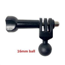 Trépied boule 16mm pour Gopro Hero 6 5 4 3 2 Base de tête Pro pour Go Action accessoires support