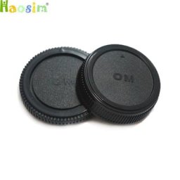 1 paires caméra corps cap + arrière capuchon d'objectif L-R5 pour Olympus OM4/3 OM43 OM 4/3 43 E620
