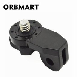 ORBMART – adaptateur pont pour montage sur trépied 1/4 pour Gopro 4 3 2 SJCAM SJ4000 SJ5000 SJ6000