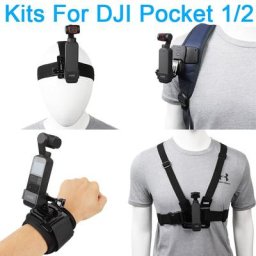 Kit d'accessoires pour DJI Osmo Pocket 2 nouveau support de sangle de tête à dégagement