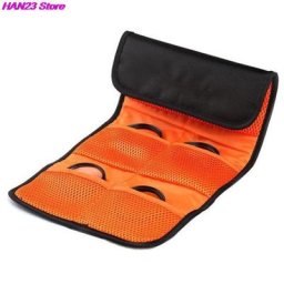 Haute Qualité 3 Poches Sac de Filtre De Lentille Caméra Lentille Pochette Filtrante Pour 49mm-77mm