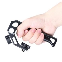 UURig R008– poignée supérieure de caméra DSLR poignée à main en métal adaptateur de chaussure froide