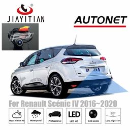 JIAYITIAN-Caméra de recul pour Renault Scenic 4 IV 2016 ~ 2020 CCD vision nocturne sauvegarde des