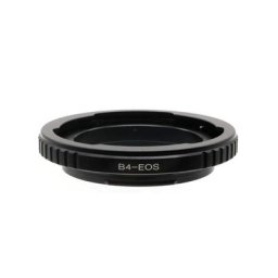 Bague d'adaptation à monture B4-EOS en alliage d'aluminium pour objectif à monture B4 2/3 ""vers