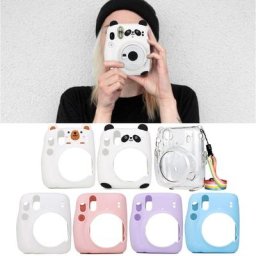 Coque de protection en Silicone pour appareil photo Fujifilm pour Instax Mini11 Mini 11 coque