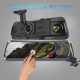 HGDO – caméra de tableau de bord avec montage caméra de recul 10 "" moniteur de caméra arrière de