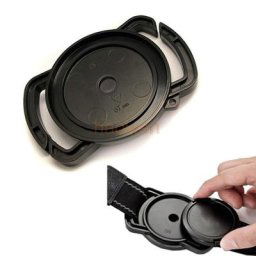Support de capuchon d'objectif universel pour appareil photo anti-perte pour Nikon Sony Pentax