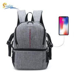 Sac à dos multifonctionnel pour appareil photo reflex numérique sac à dos étanche pour homme sac à
