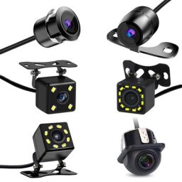Hippcron-Caméra de recul pour voiture 12 LED vision nocturne marche arrière moniteur de
