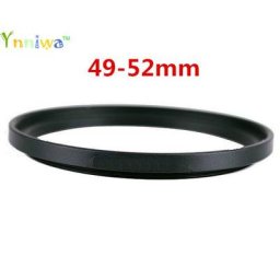 Ensemble d'adaptateurs d'objectif 49-52mm anneaux étagés en métal jeu de filtres