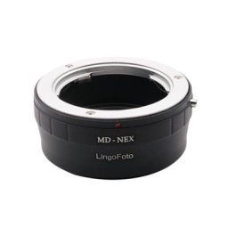 Pour les objectifs Minolta MC/MD 16:à Sony E-16:Camera LingoFPain MD-NEX Metal Mount Adapter Ring
