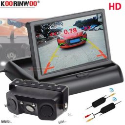 Koorinwoo-Moniteur numérique avec caméra pour débutants ParkStapFor capteur de stationnement de