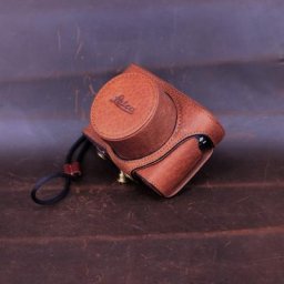 Appareil photo en cuir véritable Cirhide Bag Body BOX Case pour Leica D-LUX DLUX7 Typ109 body Juste