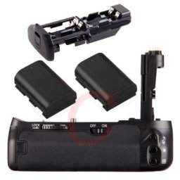 JINTU Pro 6D Vertical Obturateur Batterie Grip Holder + 2pcs LP-E6 batteries Kit Pour IL EOS 6D DSLR