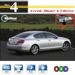 Caméra de recul de haute qualité pour voiture CCD + RCA pour LEXUS GS 300 350 430 460 450h S190