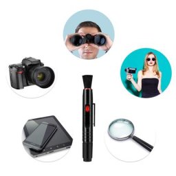Stylo de nettoyage d'objectif d'appareil photo pour DSLR VCR DC brosse de nettoyage rétractable