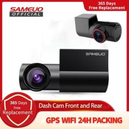 SAMEUO – caméra de tableau de bord U800 Mini caché full hd 1080P Super Vision nocturne WiFi