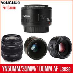 Yongnuo-Objectif autofocus grand angle pour appareils photo reflex numériques IL EOS grands