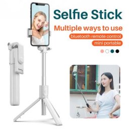 Nouveau support de téléphone Portable Bluetooth bâton à Selfie rétractable Portable