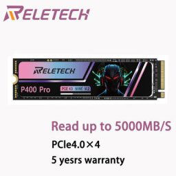 Reletech – disque dur ssd NVMe M.2 P400 Pro PCIE 4.0x4 1000 go 2000 go 2280 mo/s NAND très