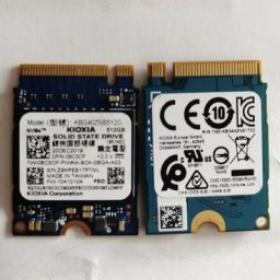 Kioxia-SSD 512 Go BG4 2230 KBG40ZNS512G 20DEC2019 DP/N 08C3CP Z9KPE817PTML