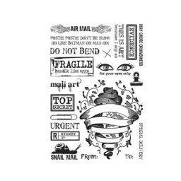 Timbre de sceau transparent pour bricolage Scrapbooking art du courrier gaufrage d'album photo