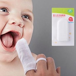 Lingette de nettoyage de la bouche en gaze pour bébé nettoyage de la cavité buccale brosse à
