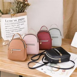 Mini sac à dos doux au toucher pour femme petit sac à dos multifonction sac initié pour femme sac