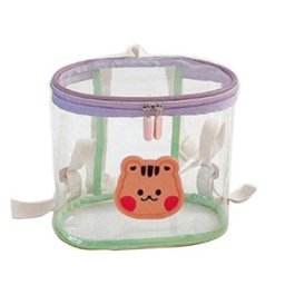 Sac livre transparent pour enfant Toddle dessin animé ours/lapin/écureuil cartable voyage en plein
