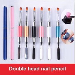 Pinceaux pour gel UV acrylique outils de manucure pour nail art extension grilles peinture