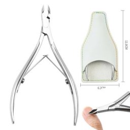 Coupe-ongles en acier inoxydable ultra tranchant pour salon de manucure pince coupante outil de