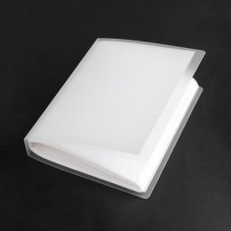 Livre de rangement transparent pour album à ongles africain support d'autocollants outils d'art
