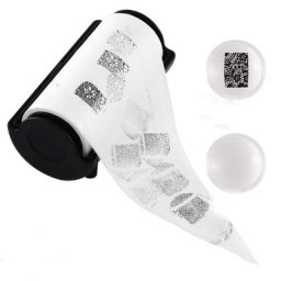 Kit d'estampage d'ongles portable pour manucure nettoyeur de joint outil de nettoyage 60 pièces