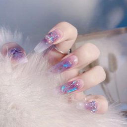 Faux Ongles de Style Coréen pour Fille N64.24 Pièces N64.Mignon Ours N64.Patch Livraison