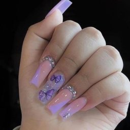 Faux cercueil avec biscuits brillants couverture complète française portable motifs de papillons